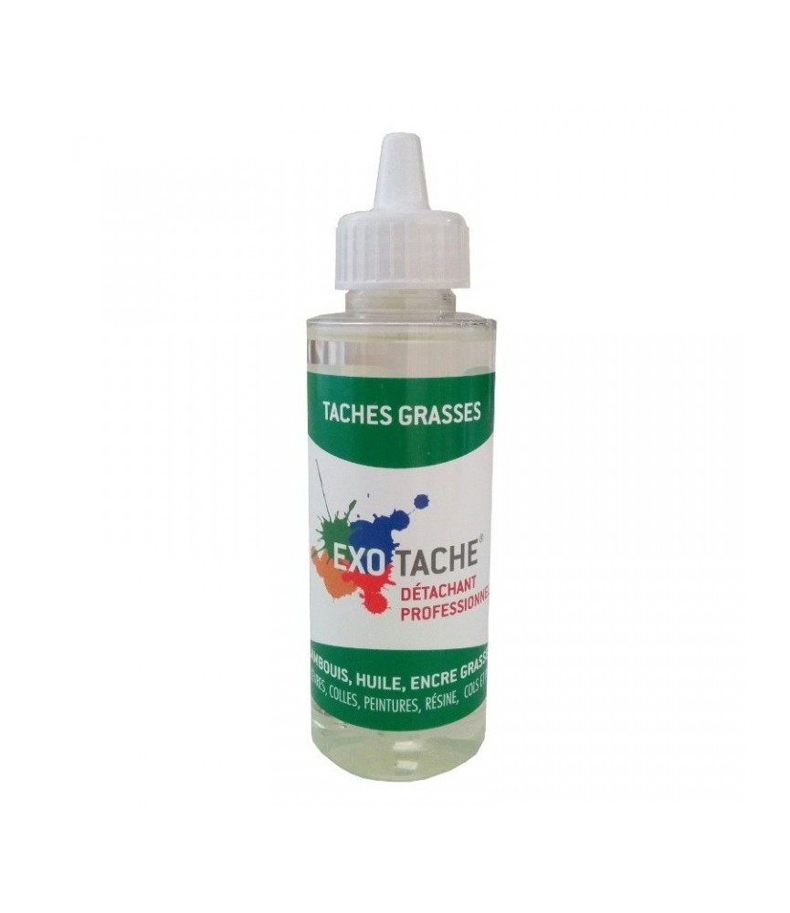 Détachant professionnel - Tâches Grasses - 108 ml - EXO TACHES