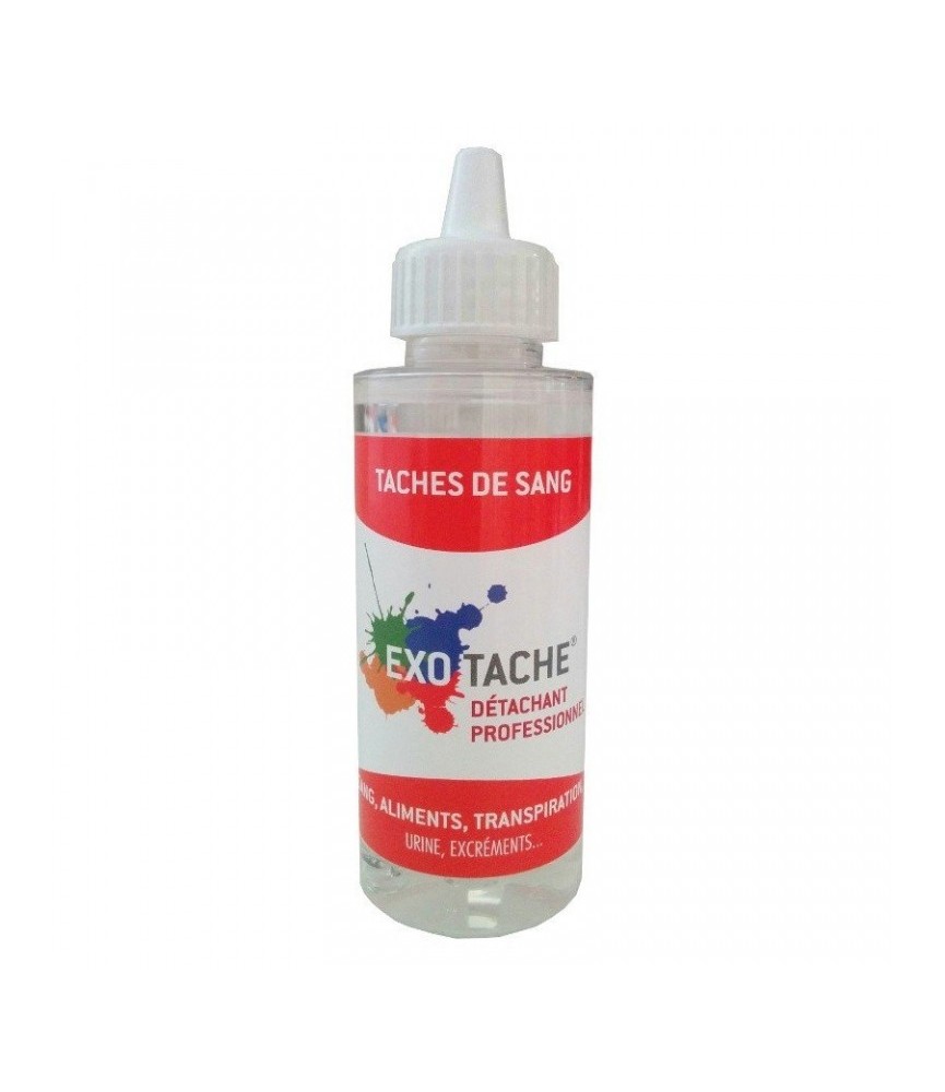 Détachant professionnel - Tâches de sang- 108 ml - EXO TACHES Détachant professionnel - Tâches de sang- 108 ml - EXO TACHES