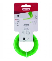 Fil de coupe pour débroussailleuse - Vert - 1.7 mm x 15 M - OREGON