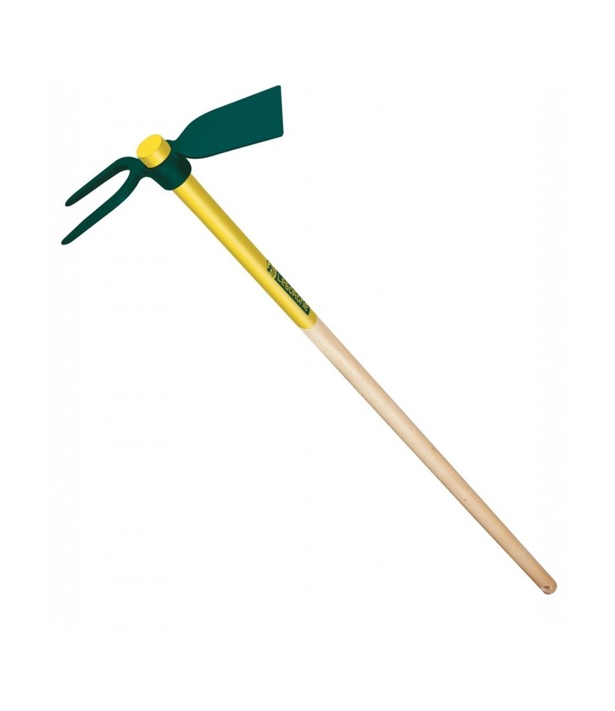 Serfouette forgée Panne et fourche emmanchée - 26 cm - LEBORGNE Serfouette forgée Panne et fourche emmanchée - 26 cm - LEBORGNE