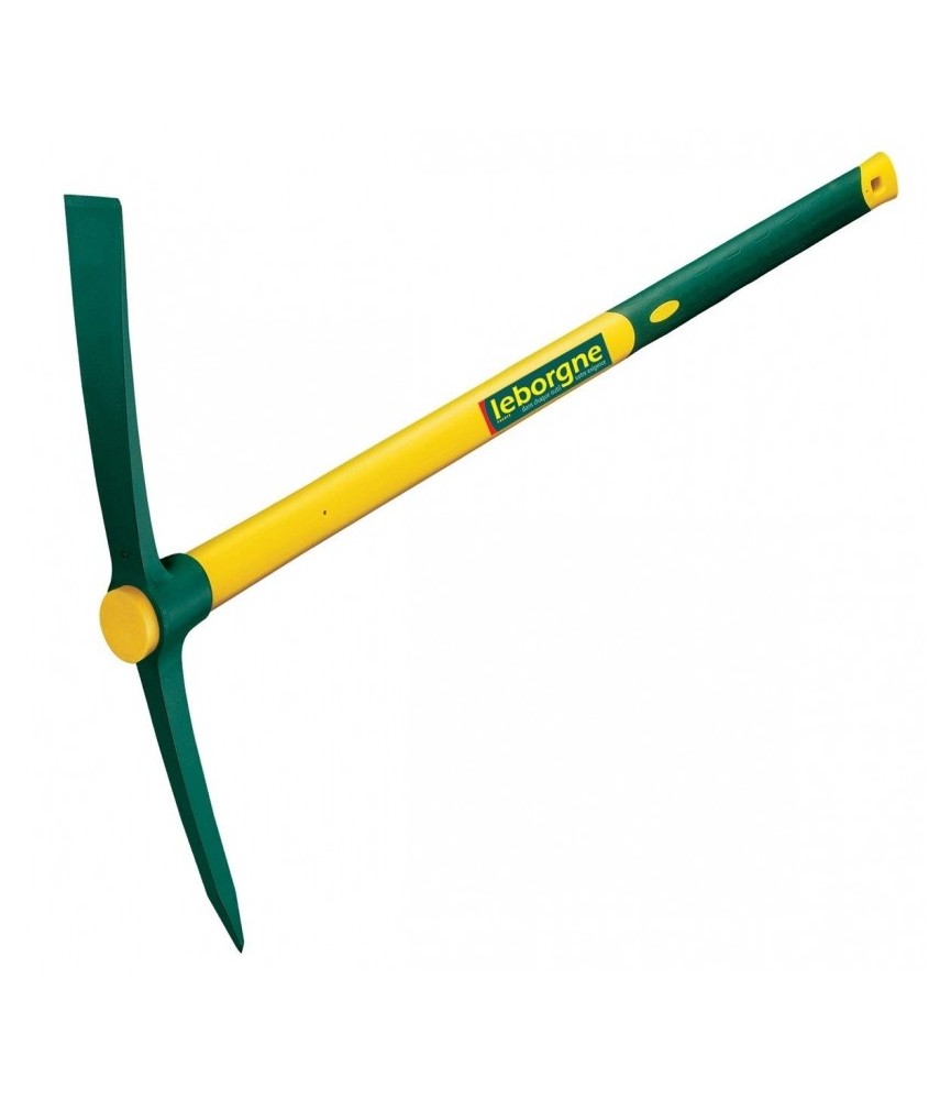 Pioche de jardin et terrassier (2kg) douille ronde manche novamax (90cm) - LEBORGNE Pioche de jardin et terrassier (2kg) douille ronde manche novamax (90cm) - LEBORGNE
