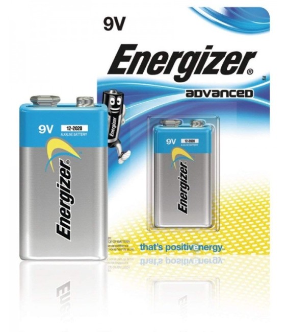 Pile Advanced -9 Volts - 6LR61 - ENERGIZER
