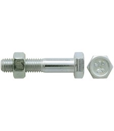 Boulon tête hexagonale 6 pans - Filetage partiel -  6 x 70 mm - Boîte de 200
