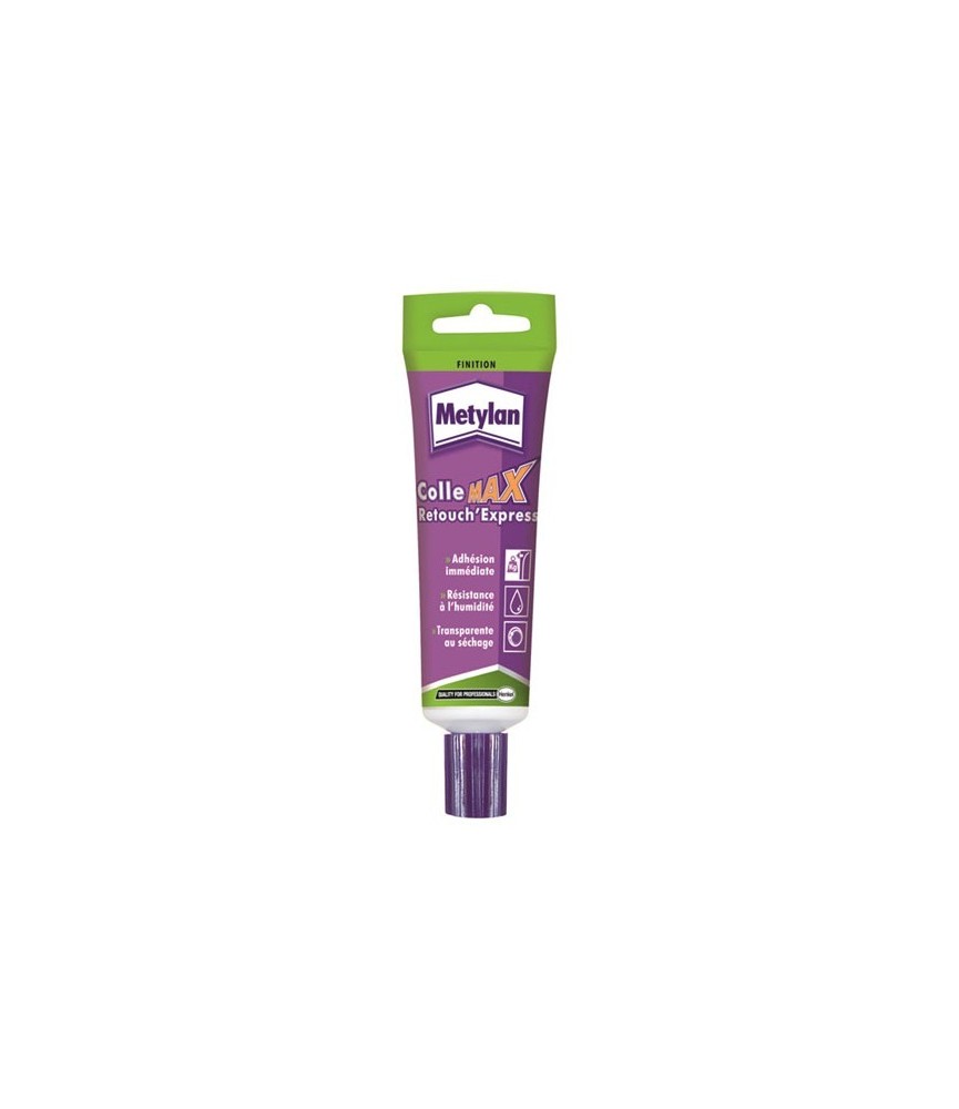 Colle MAX - Retouch'Express - Pour finition et retouche - 60 Grs - METYLAN