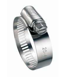 Collier de serrage à bande - Inox - Diamètre 32 - 52 mm - Largeur 13 mm - Vendu par 2 - CAP VERT