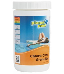 Chlore choc en granulés - 1 Kg - PLANET POOL