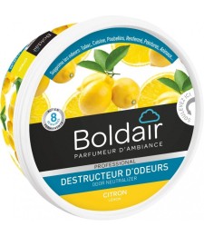 Destructeur d'odeur - Citron - Gel solide 300 gr - BOLDAIR