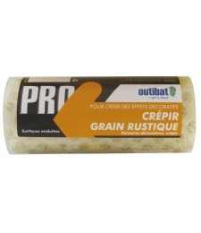 Manchon pour rouleau de peinture - Spécial crépi gros grain - 180 mm - OUTIBAT