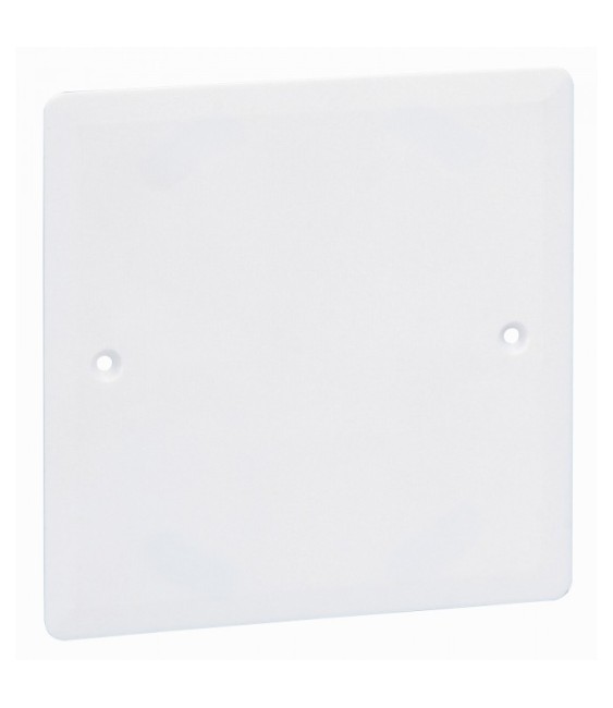 Couvercle pour boîte à encastrer Batibox plaque de plâtre - 100 x 100 mm - LEGRAND