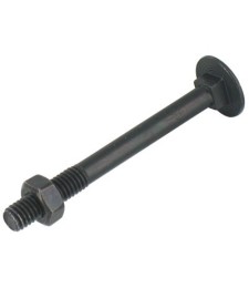 Boulon Japy Tête ronde Collet carré -  7 x 70 mm - Boîte de 100