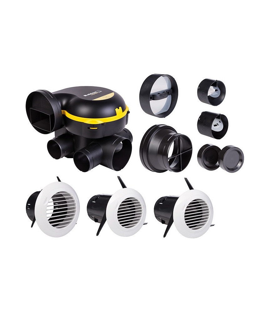 Kit VMC simple flux auto-réglable EasyHOME® AUTO - ALDES