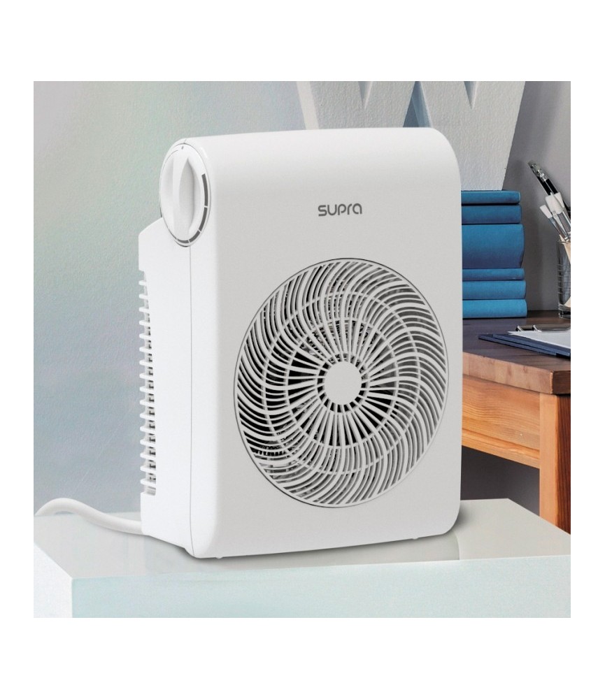 Radiateur soufflant portatif - 2500 Watts - SB 20 - Blanc - SUPRA Radiateur soufflant portatif - 2500 Watts - SB 20 - Blanc - SUPRA