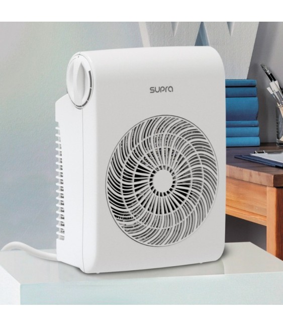 Radiateur soufflant portatif - 2500 Watts - SB 20 - Blanc - SUPRA