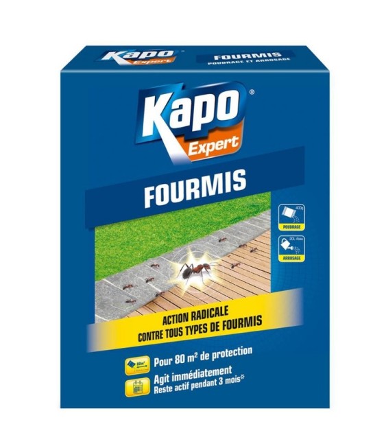 Anti-fourmis en granulés - Action radicale - 400 Grs - KAPO