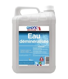 Eau déminéralisée - Anticalcaire et antitartre - 5 L - ONYX
