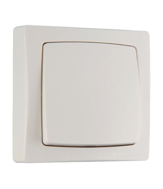 Interrupteur va-et-vient - Appareillage saillie complet - blanc - LEGRAND