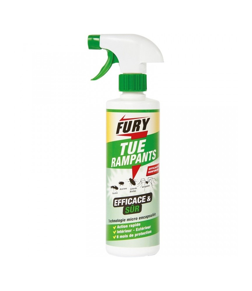 Tue rampants - Efficace et sur - Action rapide - 500 ml - FURY