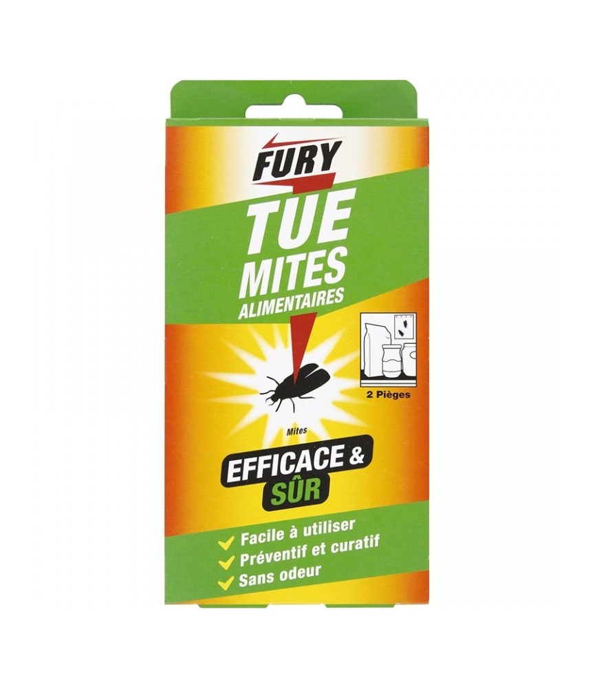 Tue Mites alimentaires - 2 pièges - FURY