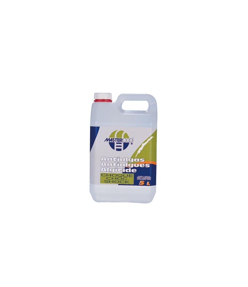 Anti-algues choc - Eau verte - 5 L - MASTERPOOL - BLUE POINT COMPANY Anti-algues choc - Eau verte - 5 L - MASTERPOOL - BLUE POINT COMPANY