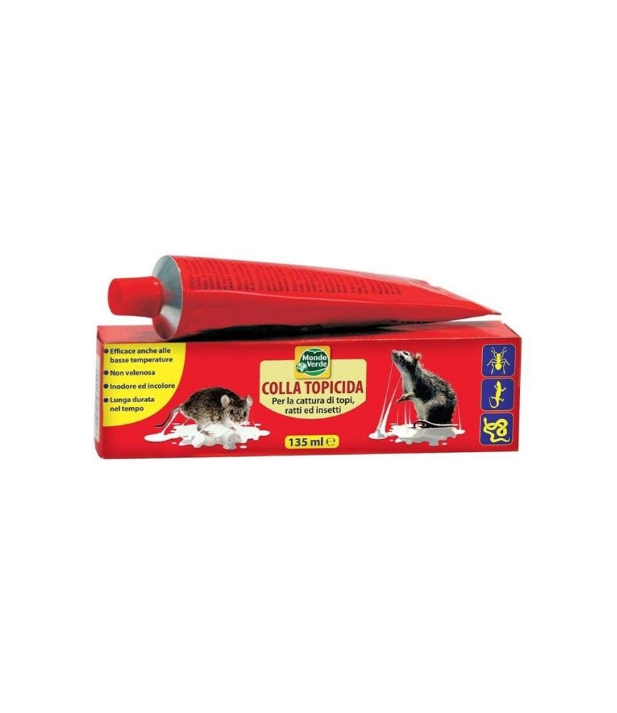 Colle pour rongeurs - Colla topicida - 135 Grs - MONDO VERDE Colle pour rongeurs - Colla topicida - 135 Grs - MONDO VERDE