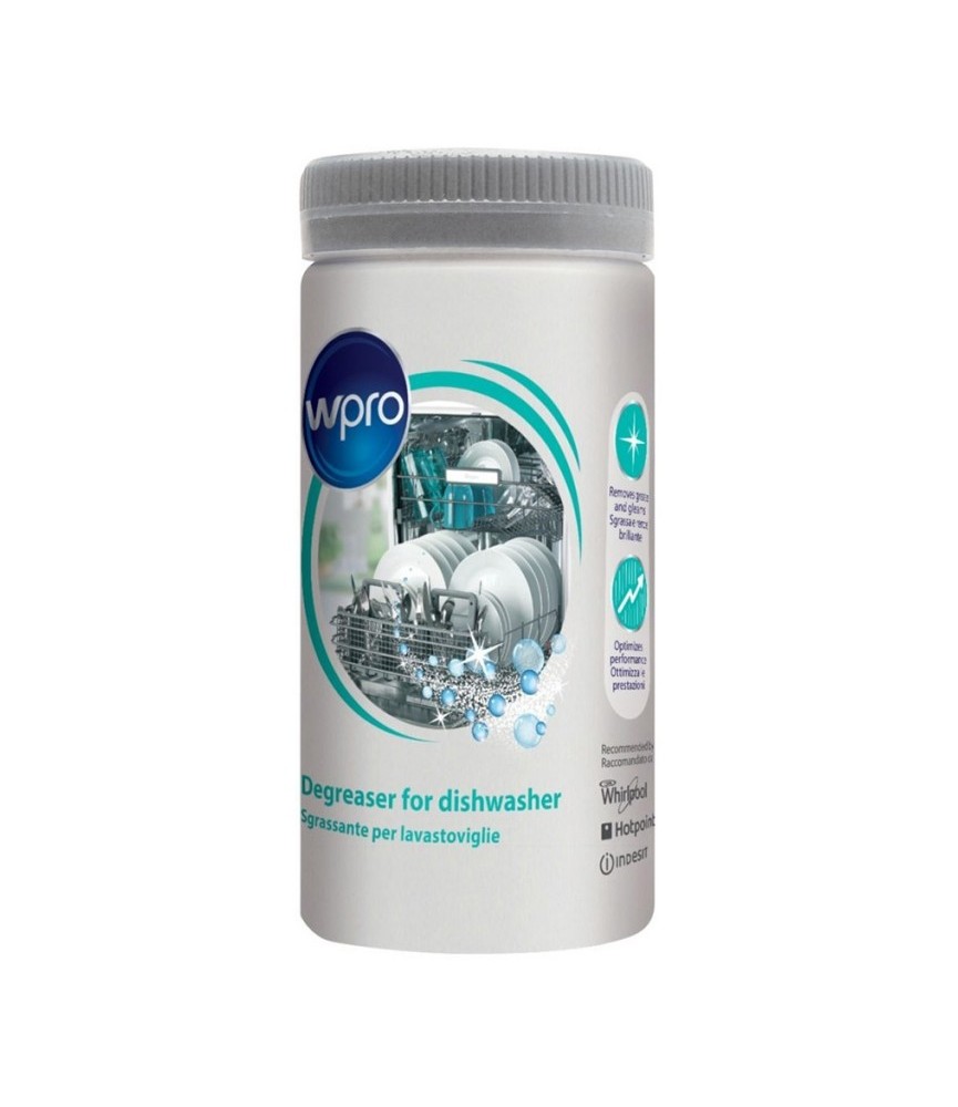 Poudre de nettoyage dégraissante pour lave-vaiselle DDG104 - 250 Grs - WPRO