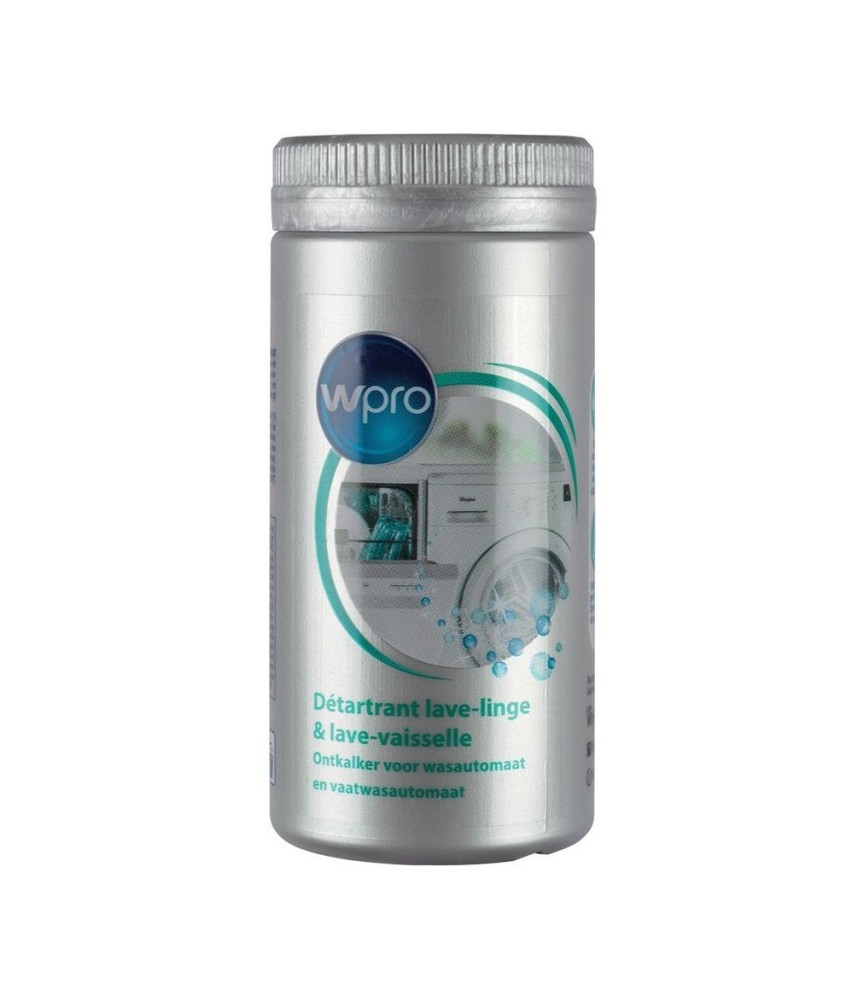 Détartrant pour lave-linge et lave-vaiselle - DES103 - 250 Grs - WPRO Détartrant pour lave-linge et lave-vaiselle - DES103 - 250 Grs - WPRO