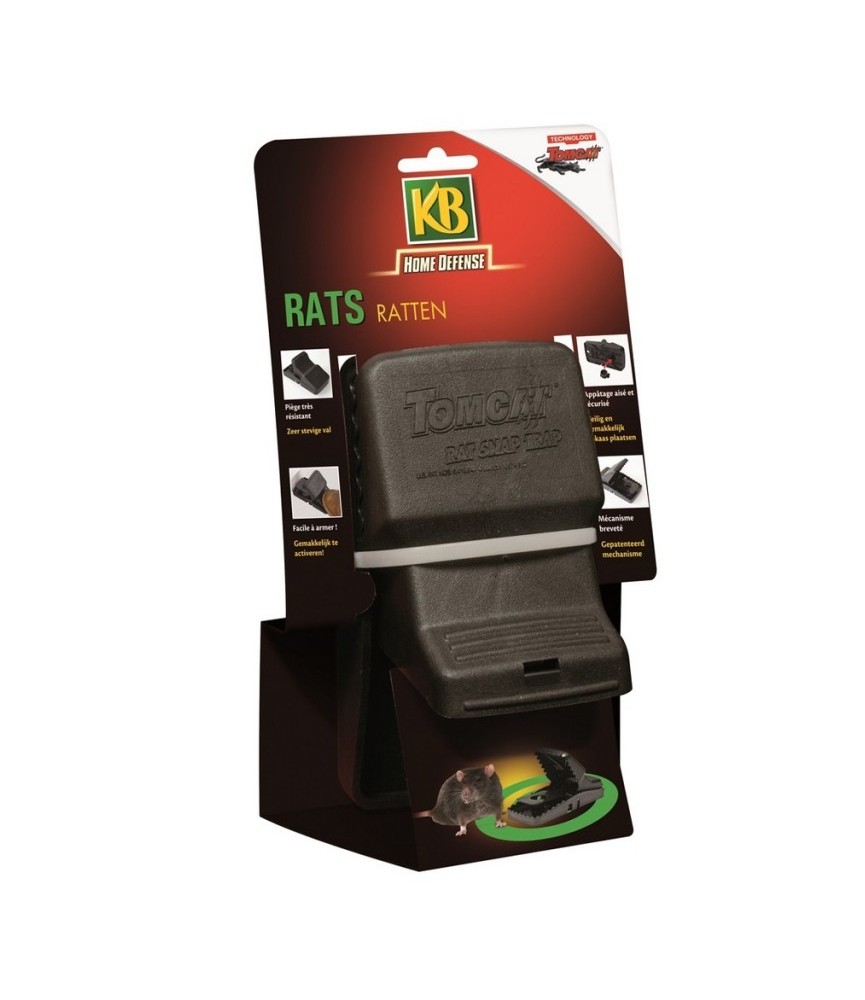 Piège à rat - réutilisable en plastique - KB