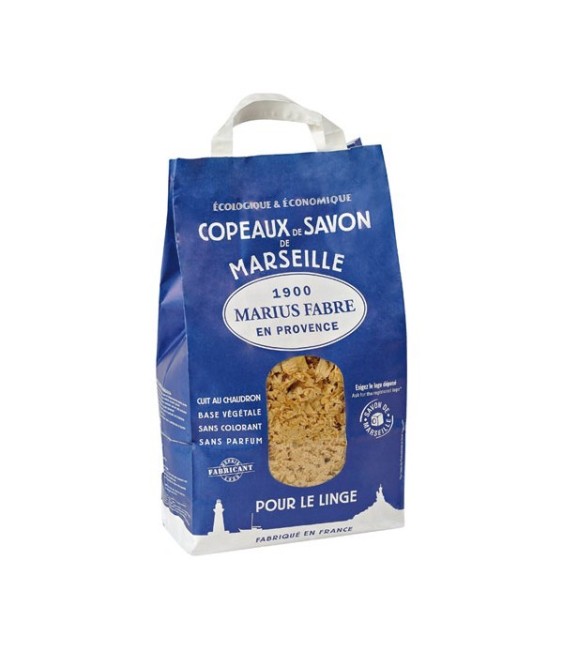 Copeaux de savon de Marseille pour le linge - 980 Grs - MARIUS FABRE