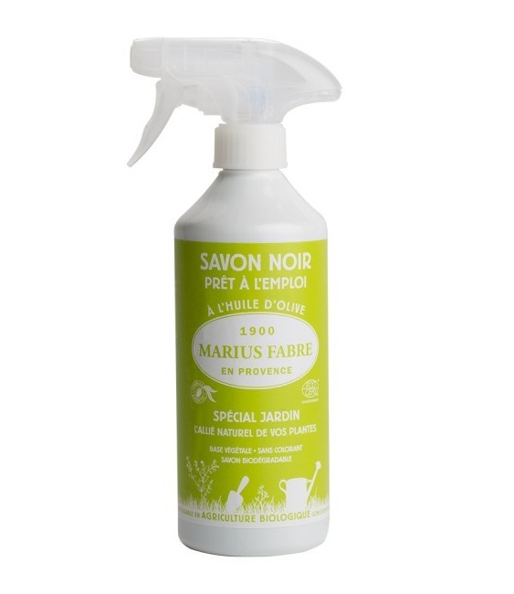 Savon Noir "Spécial Jardin" - 500 ml - Prêt à l'emploi - MARIUS FABRE