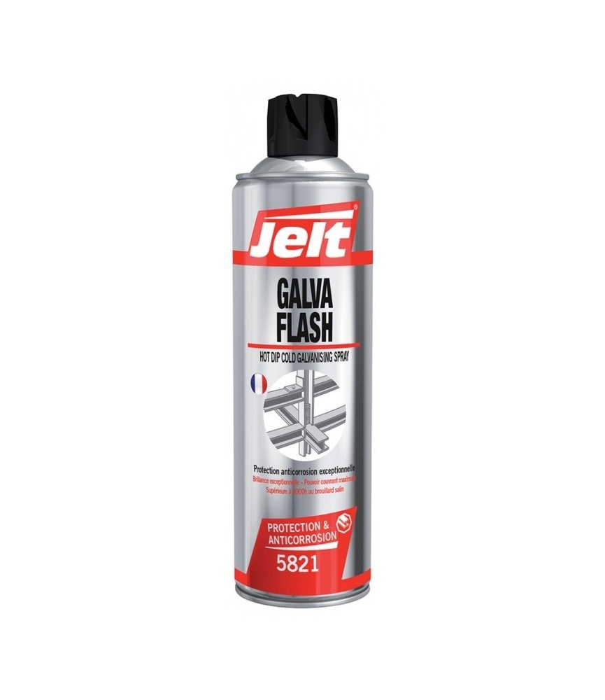 Retouche pour acier galvanisé - Galva Flash - 650 ml - JELT Retouche pour acier galvanisé - Galva Flash - 650 ml - JELT