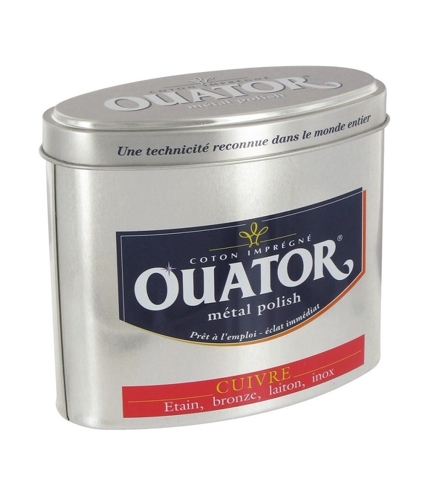 Nettoyant cuivre, étain, bronze et laiton - 75 Grs - OUATOR Nettoyant cuivre, étain, bronze et laiton - 75 Grs - OUATOR
