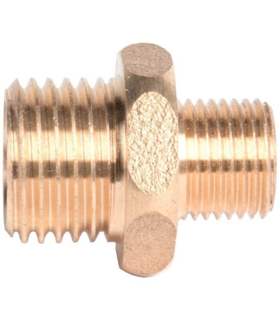 Mamelon réduit à visser - Laiton - 1/2" - 3/4"