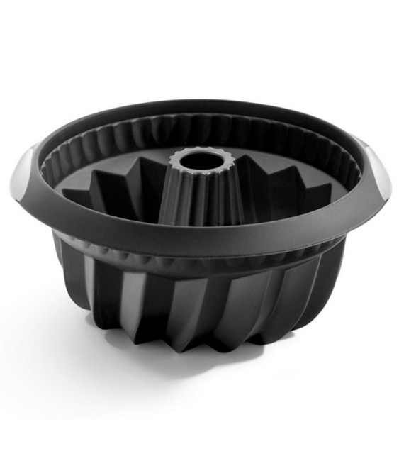 Moule à Kouglof - 22 cm - Noir - Silicone - LEKUE