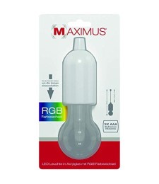 Baladeuse décorative Maximus RGB - Blanc - DURACELL
