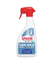 Nettoyant / détartrant spécial cabine de douche - Formule déperlante - 500 ml - SPADO