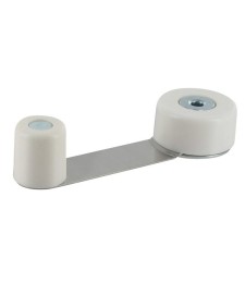 Butée de porte et bloque-porte - Blanc - Inofix