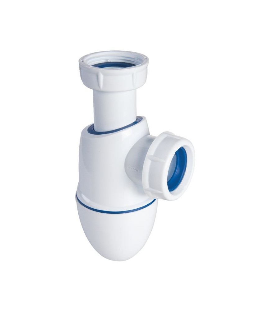 Siphon de lavabo Bi-matière Easyphon avec joints intégrés - 32 mm - NICOLL