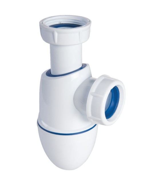 Siphon de lavabo Bi-matière Easyphon avec joints intégrés - 32 mm - NICOLL