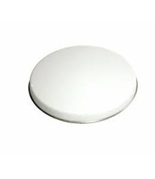 Cache-plaque électrique - Blanc - - 16 cm -