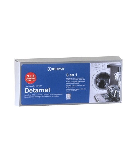 Détartrant / désodorisant - 3 en 1 - Detarnet - INDESIT