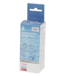 Pastilles détartrantes 2 en 1 pour cafetières - 6 pastilles - BOSCH