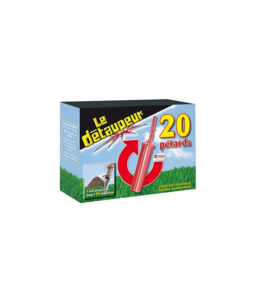 Recharge de 20 pétards - Le Détaupeur - MYRIAD