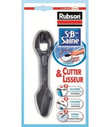 Cutter et lisseur pour joint en silicone - RUBSON