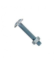 Boulon poêlier - Acier zingué - 4 x 20 mm - Boîte de 22 - VYNEX