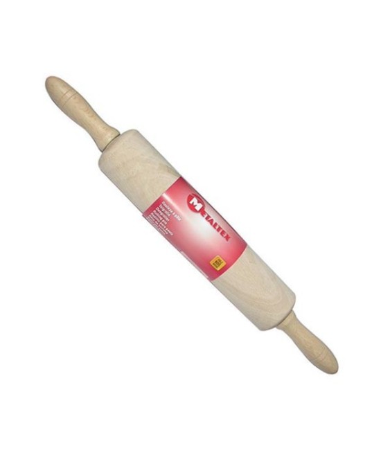 Rouleau à patisserie en bois - 24 cm - METALTEX