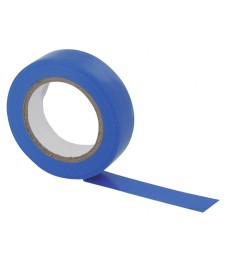 Ruban adhésif isolant - 15 mm x 10 M - Bleu - DHOME
