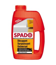 Décapant surpuissant Universel - Dissout les couches de toutes les protections - 1 L - SPADO