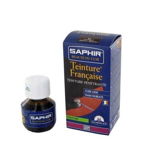 Teinture pour cuir - Teinture française - Marron - Saphir - AVEL