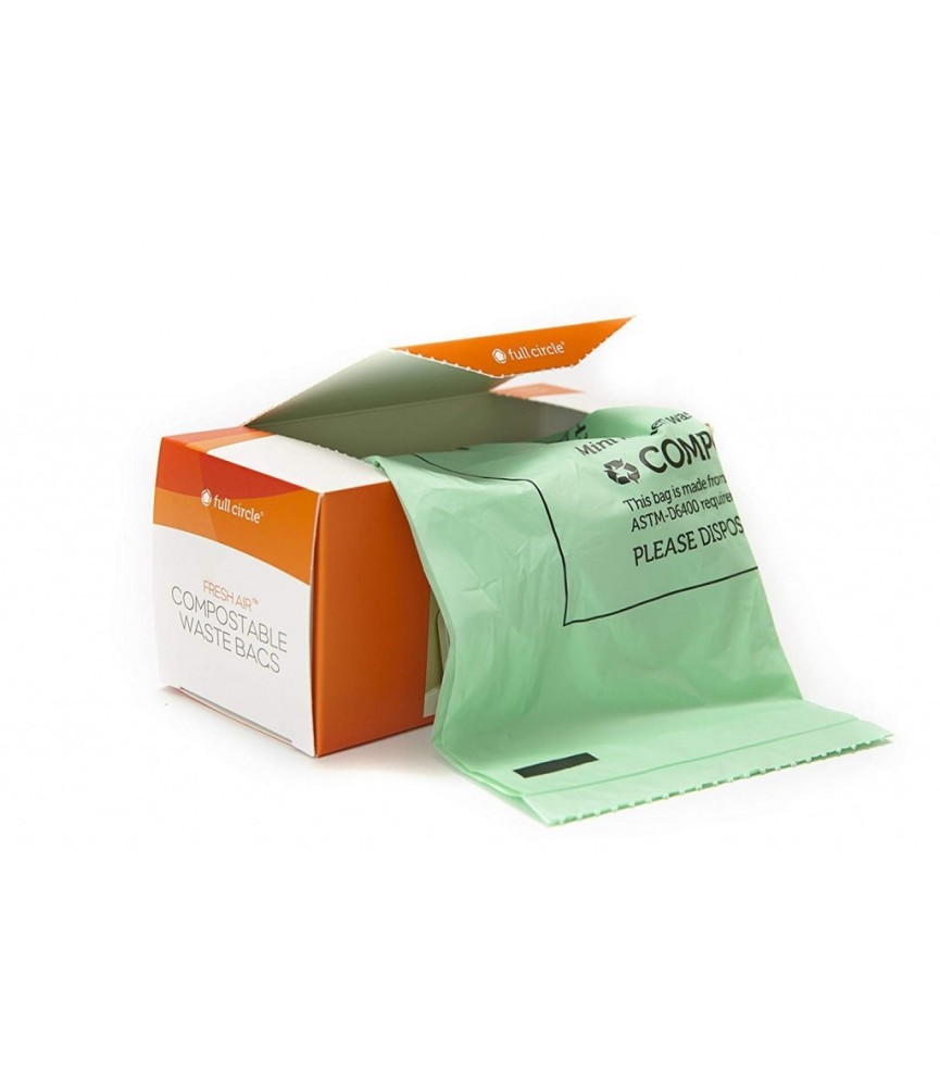 Sacs poubelles compostables - 25 sacs - FULL CIRCLE
