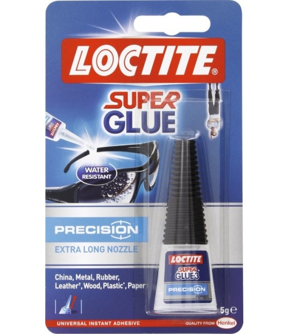 Colle Super Glue 3 - Precision - 5 Grs - LOCTITE
